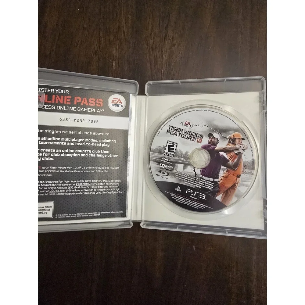 Tiger Woods PGA Tour 13 PS3 CIB PlayStation 3 Masters Golf Video Game